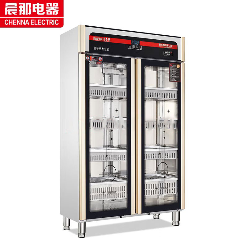 ZTP500-480A /B晨那中康系列热风循环餐具筷子碗碟保洁烘干臭氧消毒柜智能电脑触控 单门305L五层